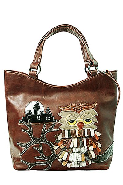 Аппликация из кожи