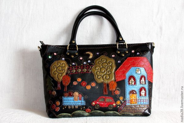Сумки из кусочков ткани