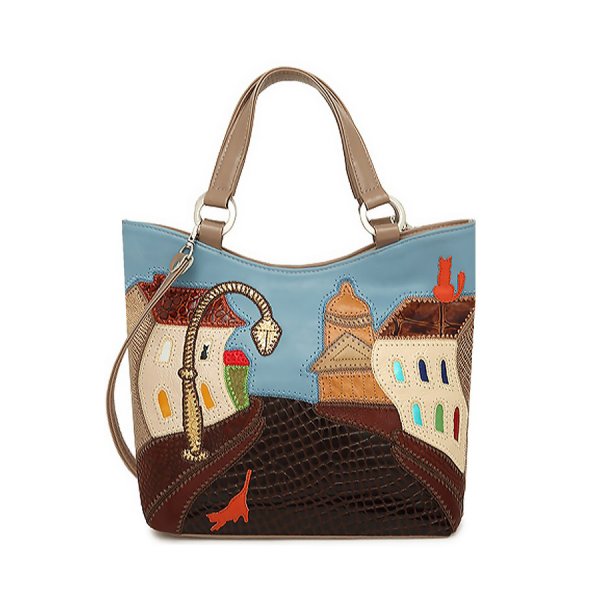 Сумка женская с аппликацией