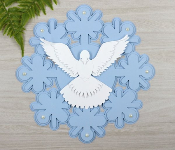 Аппликация на крещение для детей