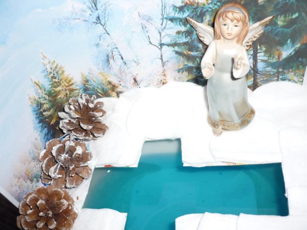 Аппликация крещение