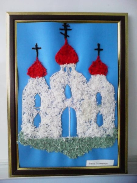 Аппликации на тему Православия