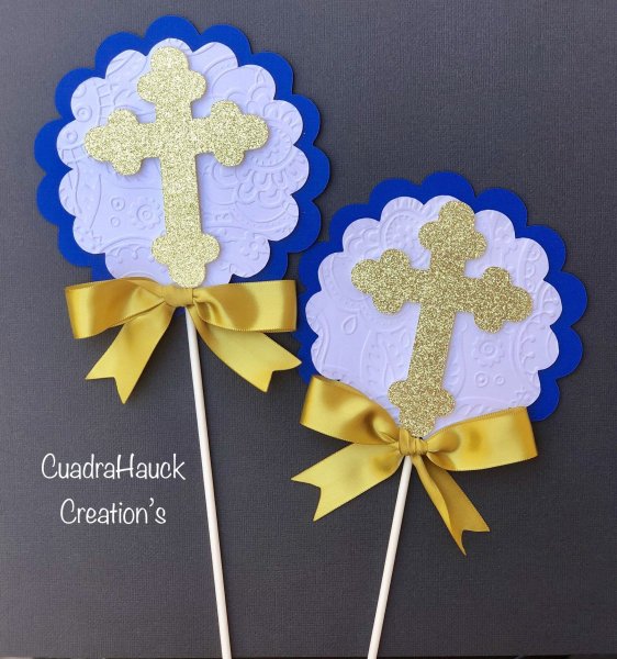 Аппликация крещение