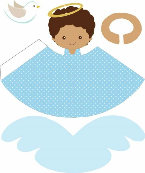 Ангел поделка из бумаги для детей