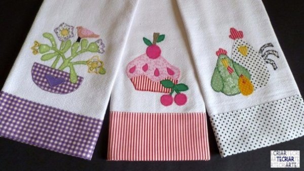Кухонные полотенца своими руками