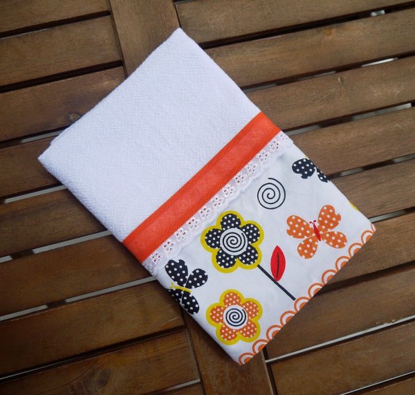 Декорирование полотенца аппликация