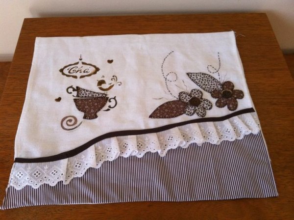 Полотенце для кухни своими руками