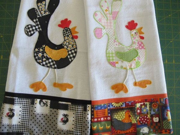 Шьем полотенце вафельное