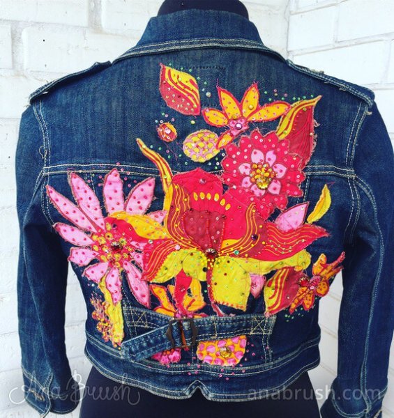 Аппликации на мужскую одежду