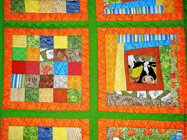 Лоскутное шитьё техника разрезалки