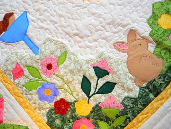 Детское одеяло пэчворк