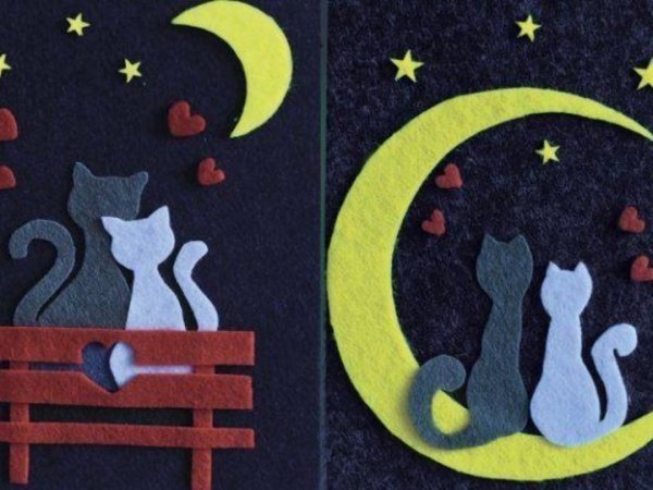 Аппликация кот