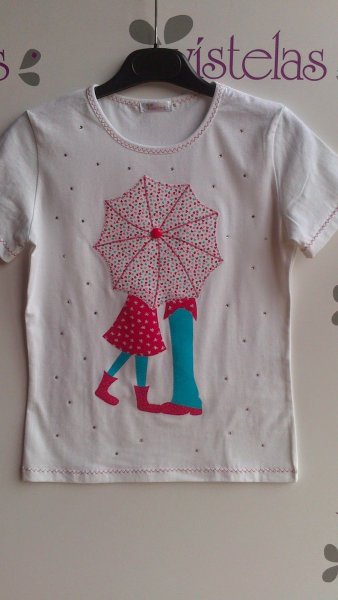 Детская одежда с аппликацией