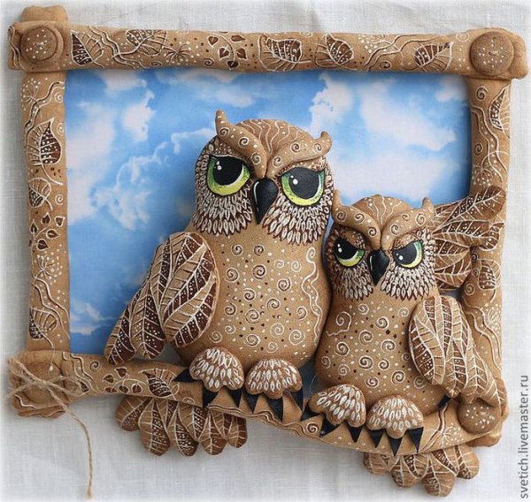 Панно Совушка