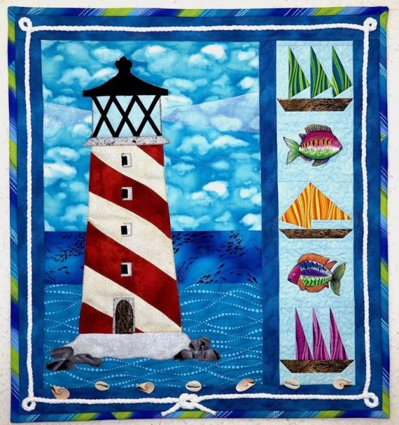 Аппликация морская тематика