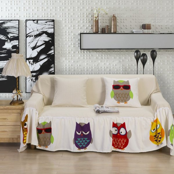 Накидка на спинку дивана