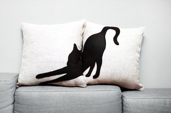 Аппликация на подушку