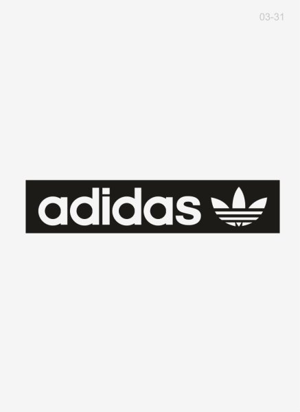 Adidas надпись