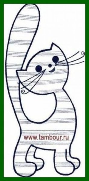 Рисунки для аппликации из ткани