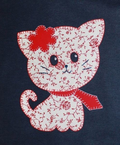 Аппликация из ткани для детей