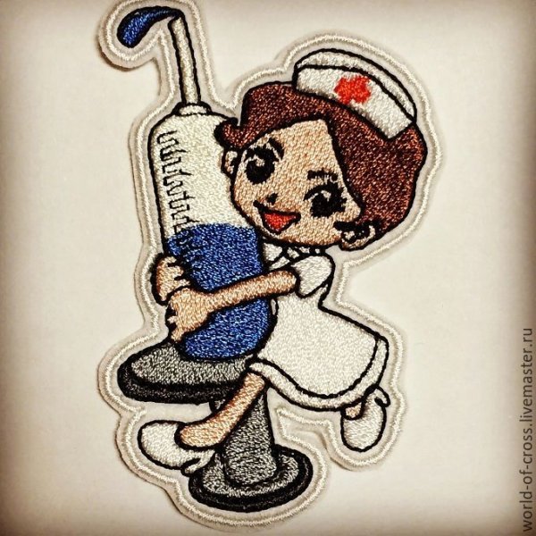 Вышивка медсестра