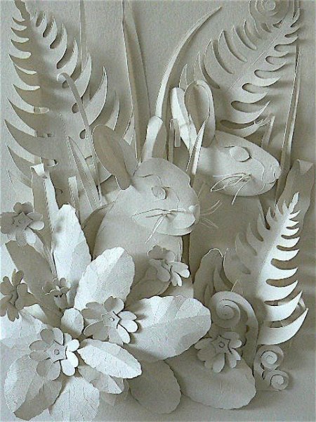 Бумагопластика цветы