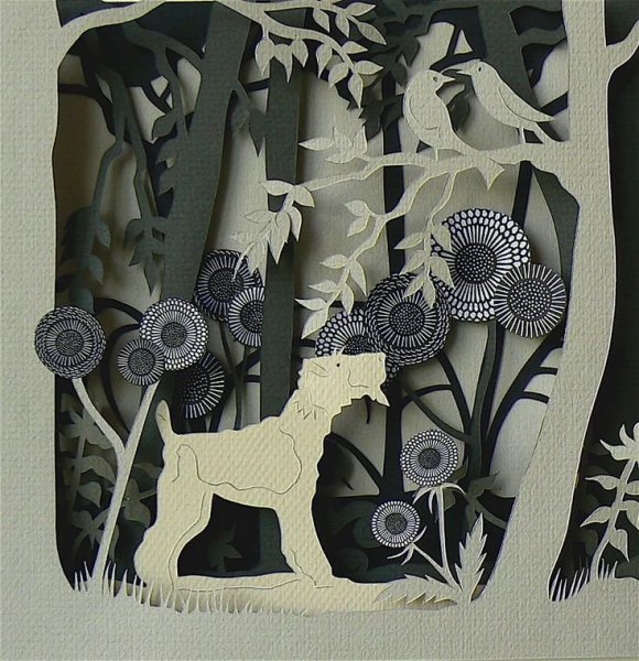 Бумажные картины Хелен Масселвайт