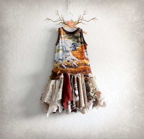 Ткань в стиле бохо