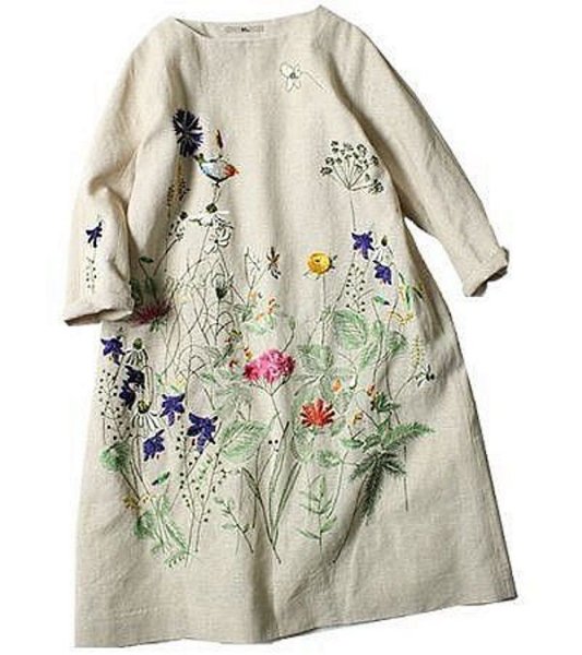 Вышивка на одежде