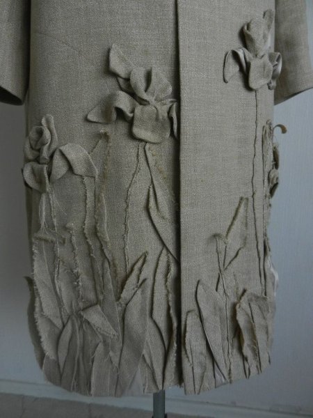 Аппликация на пальто