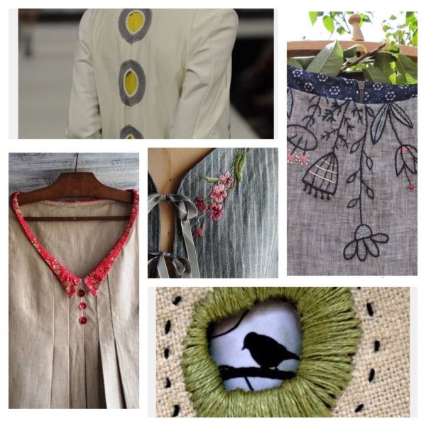 Аппликация в стиле бохо