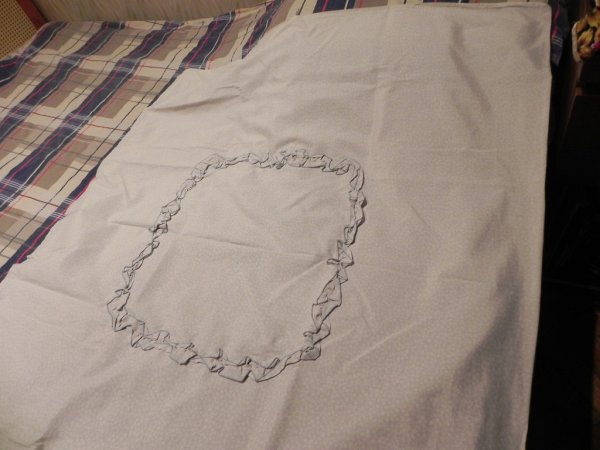 Пододеяльник с прорезью