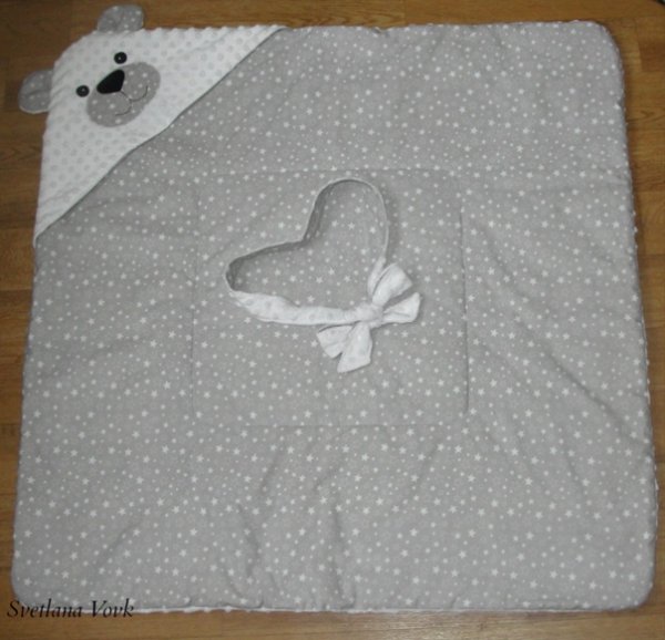 Конверт на лето для новорожденного