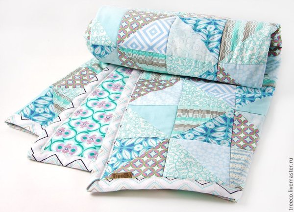 Лоскутный пододеяльник
