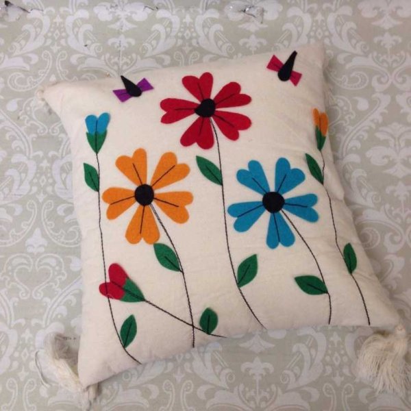 Аппликация на подушку