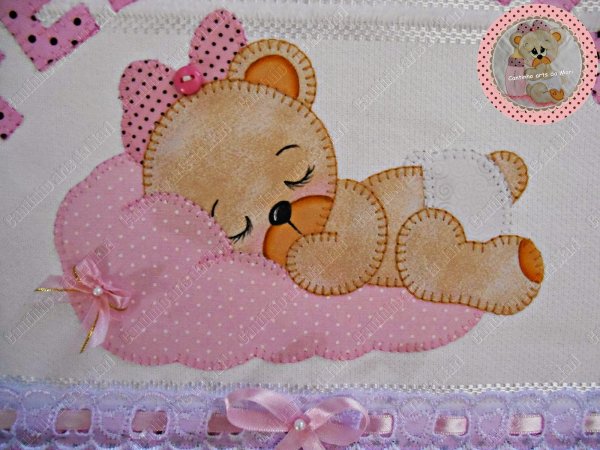 Детские одеяла с аппликацией