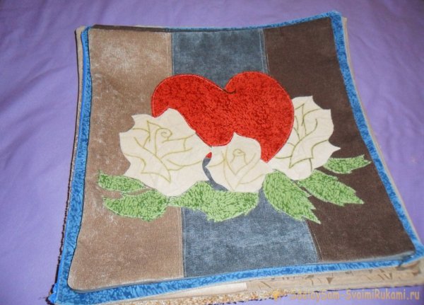 Красивые аппликации на подушках