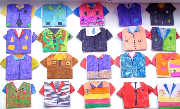 Поделка папам рубашка