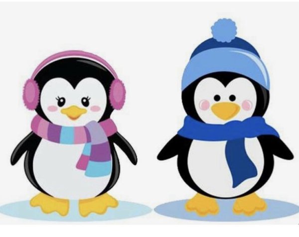 Пингвин аппликация для детей