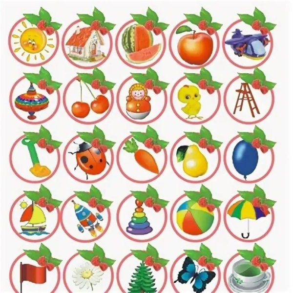 Маркировка на шкафчики в детском саду