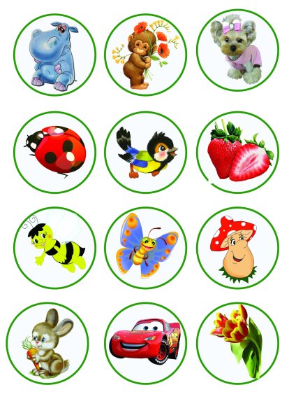 Наклейки на шкафы в детском саду