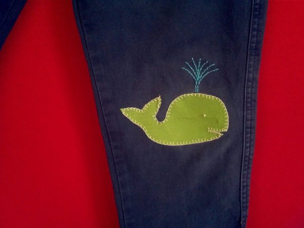 Заплатки на детские штаны