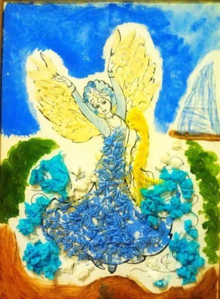 Царевна лебедь поделка