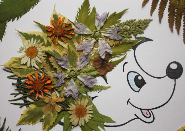 Поделки из листьев