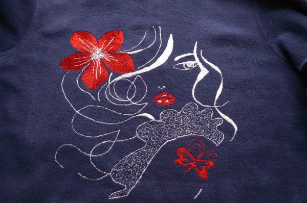 Вышивка на машинке