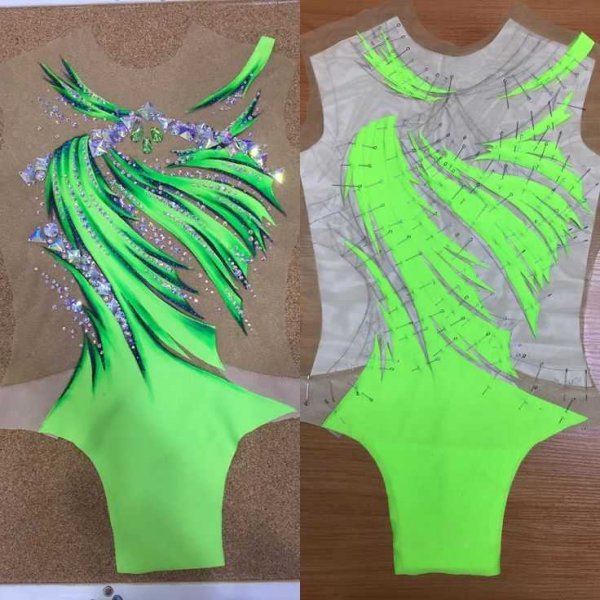 Купальник для художественной гимнастики