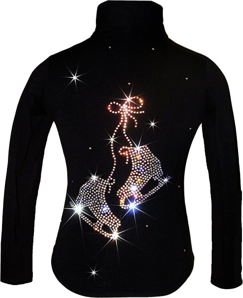 Аппликация из страз на одежду