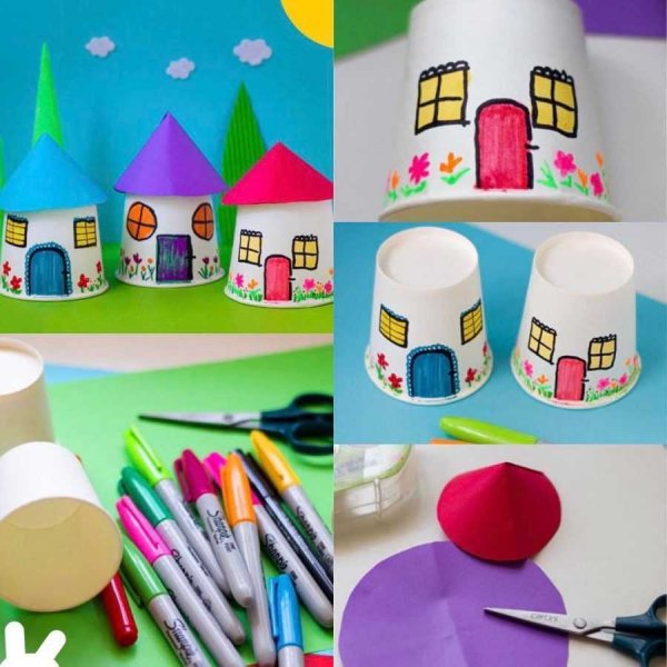 Поделки из одноразовых стаканчиков