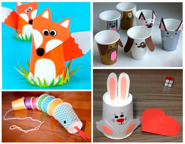 Подделка из адноразового стаканчика