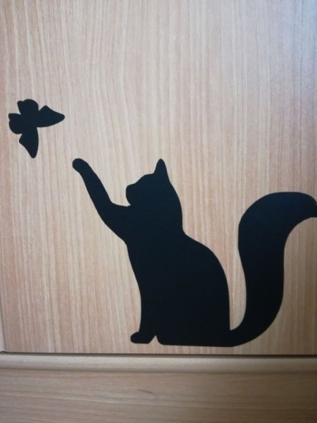 Котик из фанеры